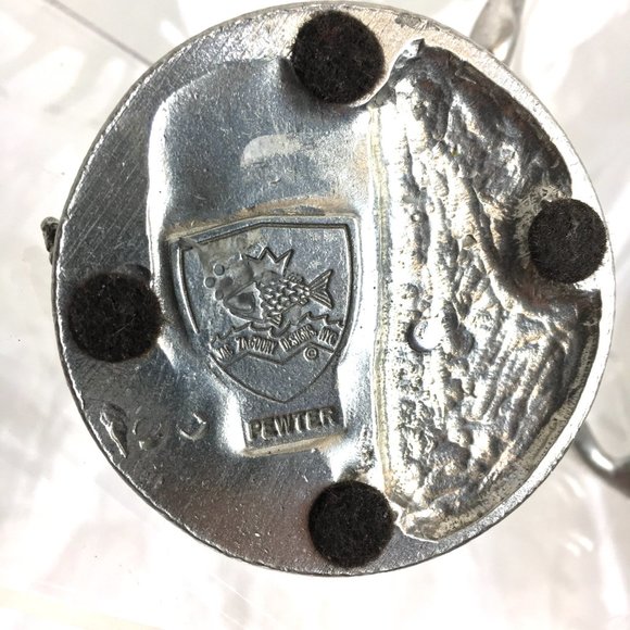 Jac Zagoory Designs Atlas Pewter Sculpture Pen Holder - Picture 15 of 15